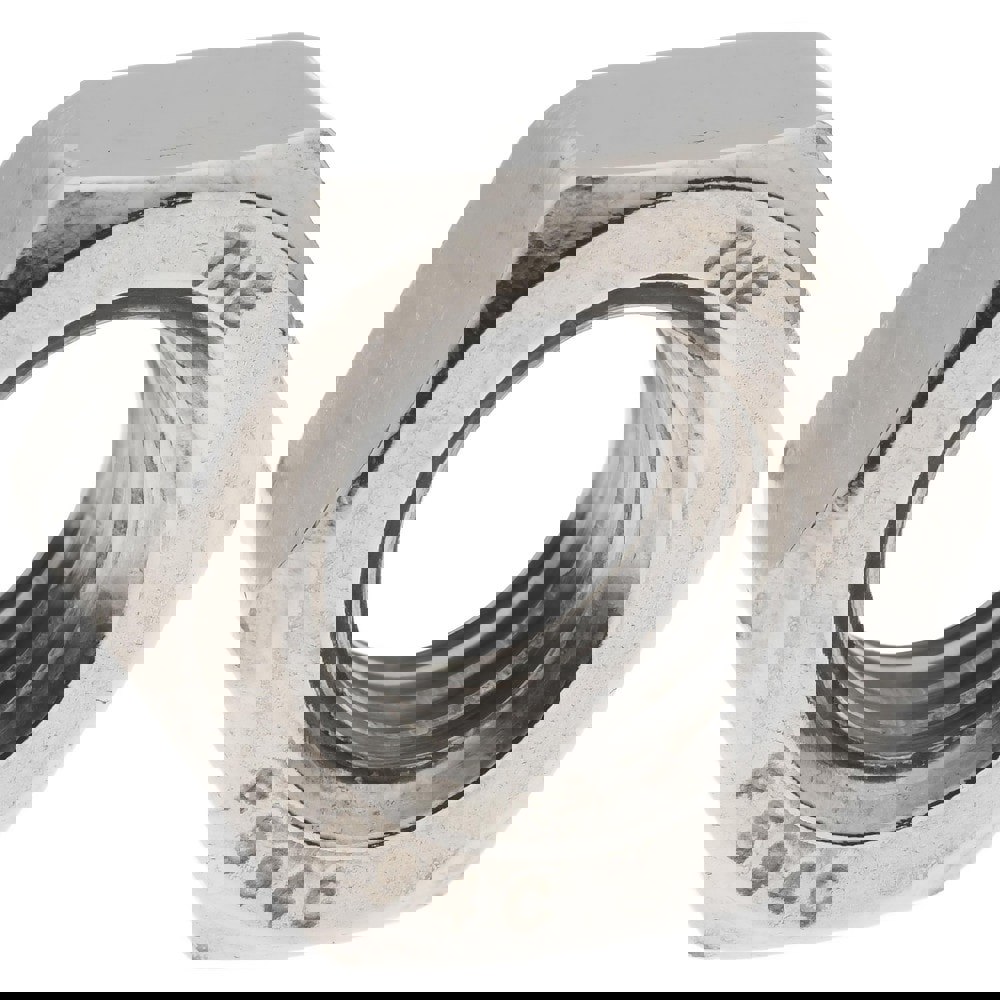 Hex Nut: 7/16-14, Grade 18-8 Stainless Steel, Uncoated