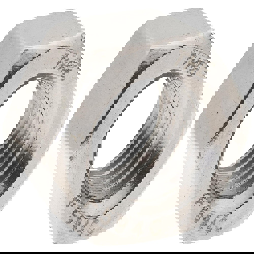 Hex Nut: 1/2-13, Grade 18-8 Stainless Steel, Uncoated