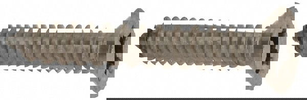 Sheet Metal Screw: #12, Flat Head, Phillips Drive, 1-1/2