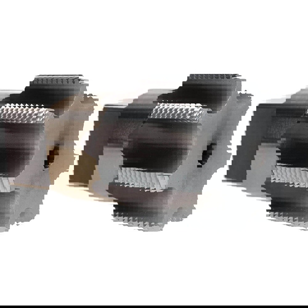 Standard Pipe Tap: 1-1/2 - 11-1/2, NPS, 7 Flutes, High Speed Steel, Chrome Finish