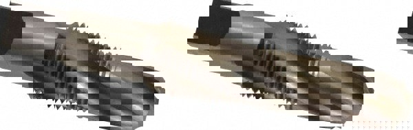 Combination Drill Tap: 1/2-14, 4 Flutes, High Speed Steel