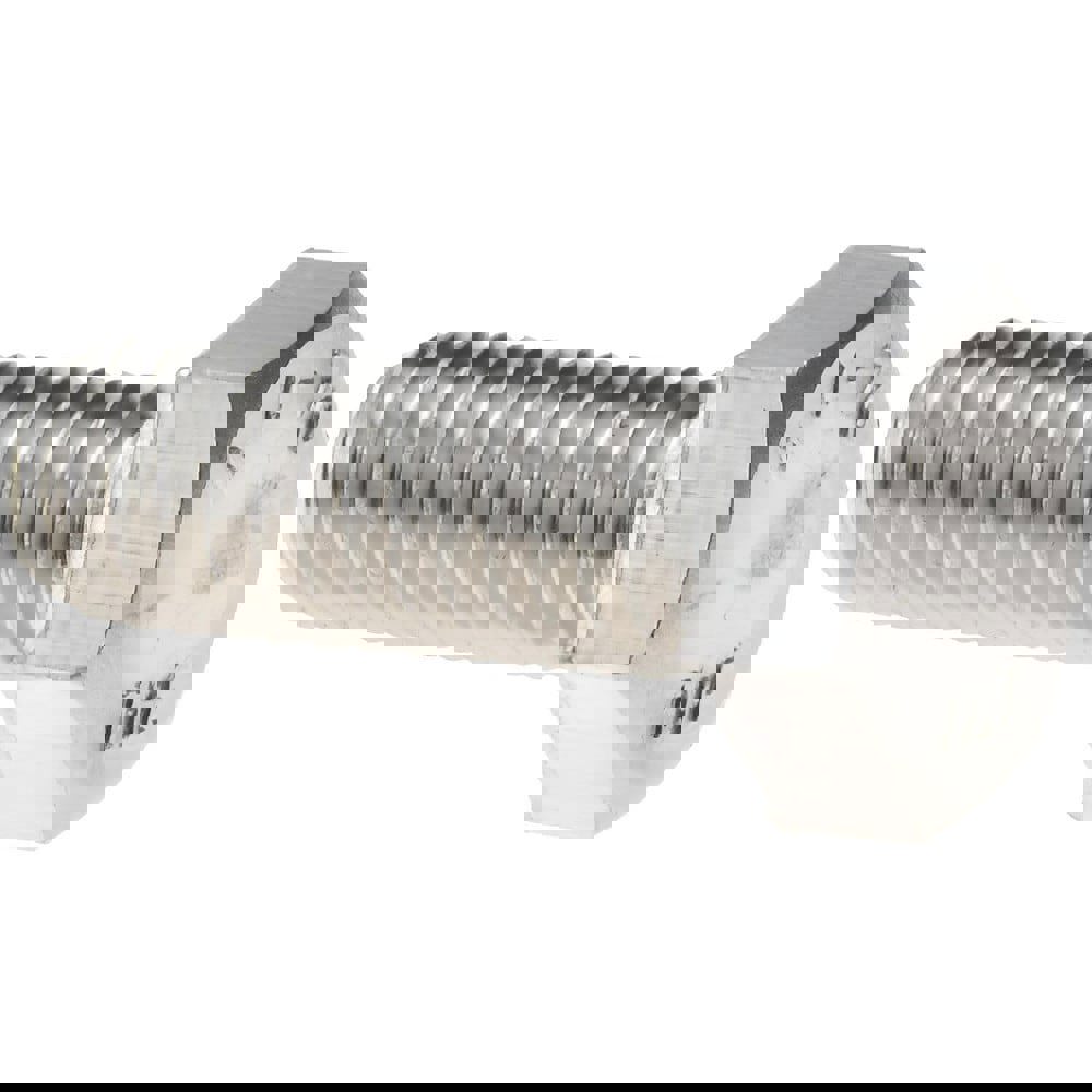 Hex Head Cap Screw: M6 x 1.00 x 16 mm, Grade 316 Stainless Steel, Uncoated