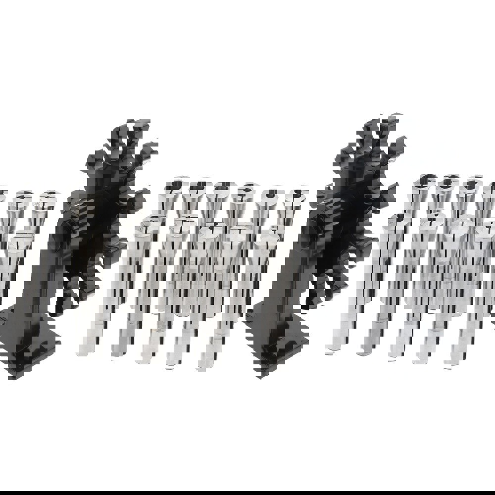 Collet Set: 11 Pc, 1/8 to 3/4