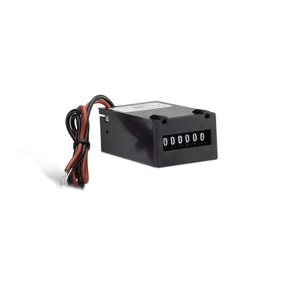 Counters & Totalizers; Counter Type: Totalizer ; Display Type: Mechanical ; Mount Type: Front Panel ; Reset Type: Without Reset ; Maximum Count: 999999 ; Scaler: No