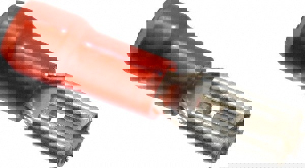 Wire Disconnect: Female, Red, Nylon, 22-18 AWG, 0.11