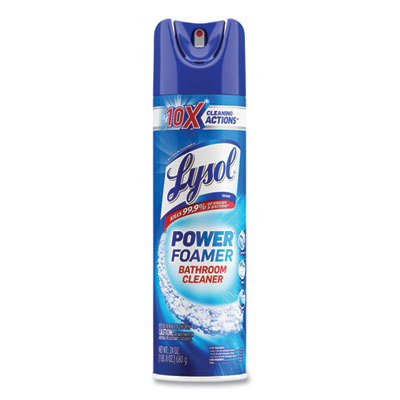 Power Foam Bathroom Cleaner, 24 oz Aerosol Spray
