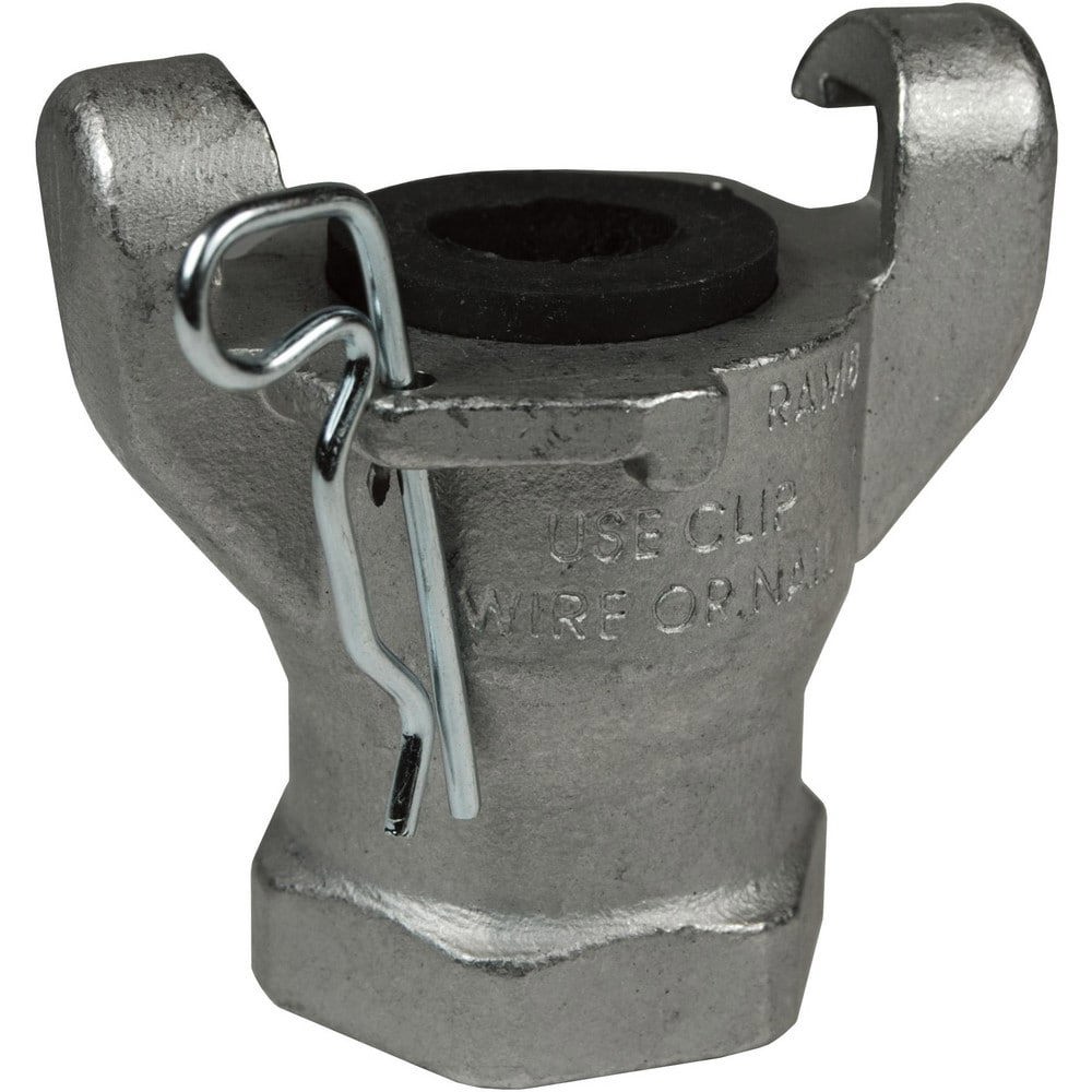 Universal Hose Couplings; Type: Female Ends ; Material: 316 Stainless Steel ; Thread Size: 1 ; Thread Standard: NPT ; Connection Type: Threaded ; Maximum Pressure: 150psi
