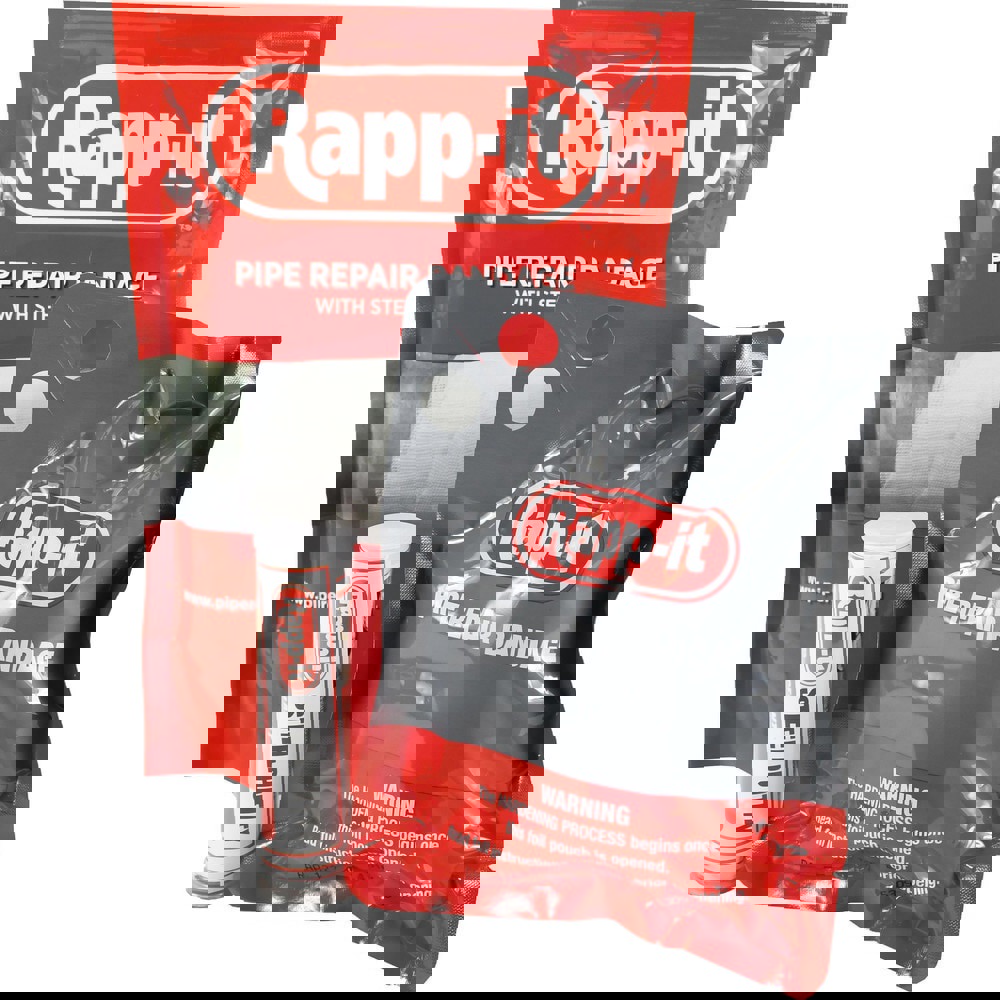 Pipe Sealing Tape; Pipe Repair Tape Type: General Purpose Repair Tape ; Width (Inch): 4 ; Tape Length: 12ft ; Color: White ; Standards: NSF 61 ; Material: Polyurethane