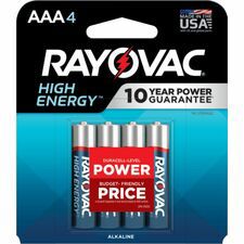 BATTERY;ALKA;HI ENRGY;AAA;4PK