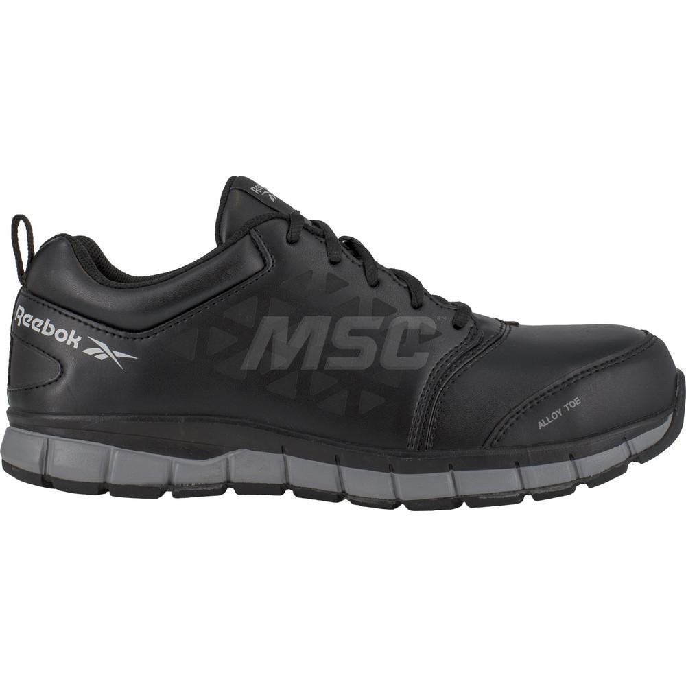 Work Boot: Leather, Alloy Toe