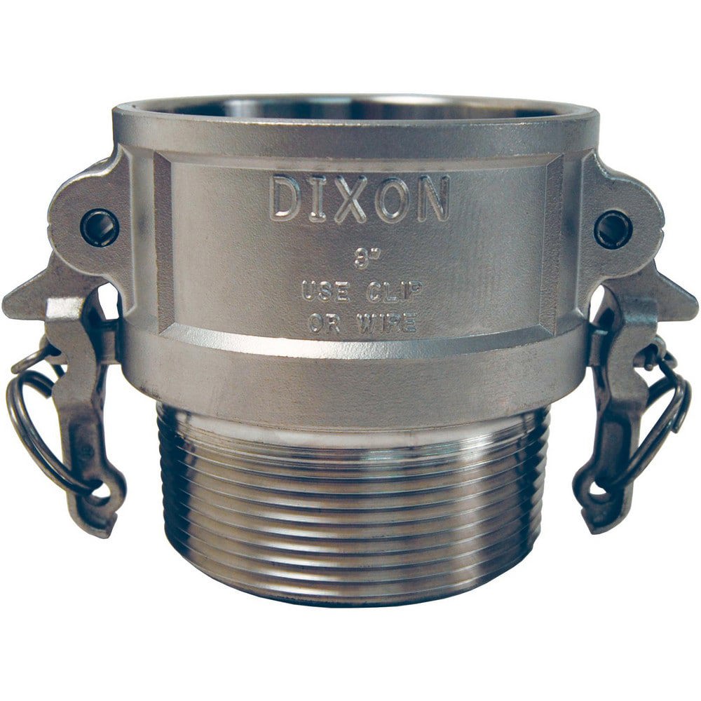 Suction & Discharge Hose Couplings; Type: Type B Coupler ; Coupling Type: Cam & Groove ; Coupling Descriptor: Boss-Lock Coupler x MNPT ; Material: Stainless Steel ; Coupler Size (Fractional Inch): 1 ; Thread Size: 1