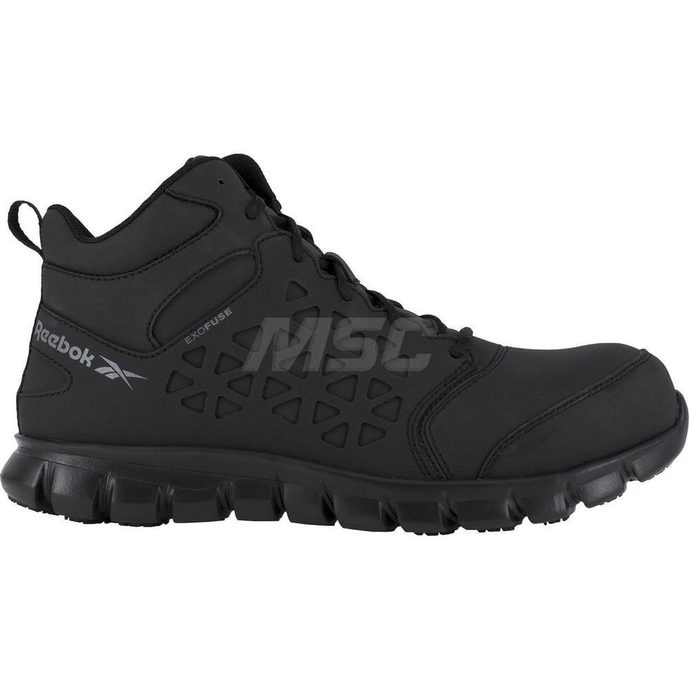 Work Boot: Size 8.5, Microfiber, Composite Toe