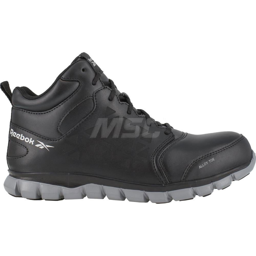Work Boot: Size 14, Leather, Alloy Toe