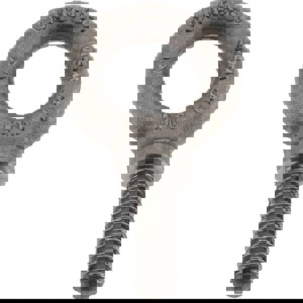 Fixed Lifting Eye Bolt: With Shoulder, M16 x 2.00 Thread, Grade C-15 Steel