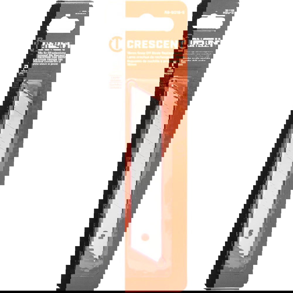 Knife Blades; Blade Type: Snap-Off ; Blade Material: Steel ; Blade Point Type: Sharp ; Blade Edge Type: Straight ; Blade Length (mm): 96.5200 ; Blade Thickness (Decimal Inch): 0.0240