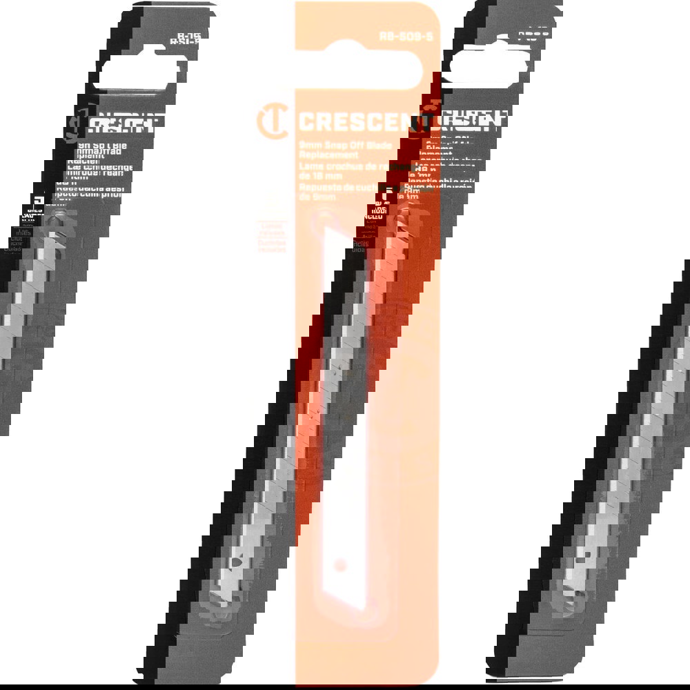 Knife Blades; Blade Type: Snap-Off ; Blade Material: Steel ; Blade Point Type: Sharp ; Blade Edge Type: Straight ; Blade Length (mm): 71.1200 ; Blade Thickness (Decimal Inch): 0.0200