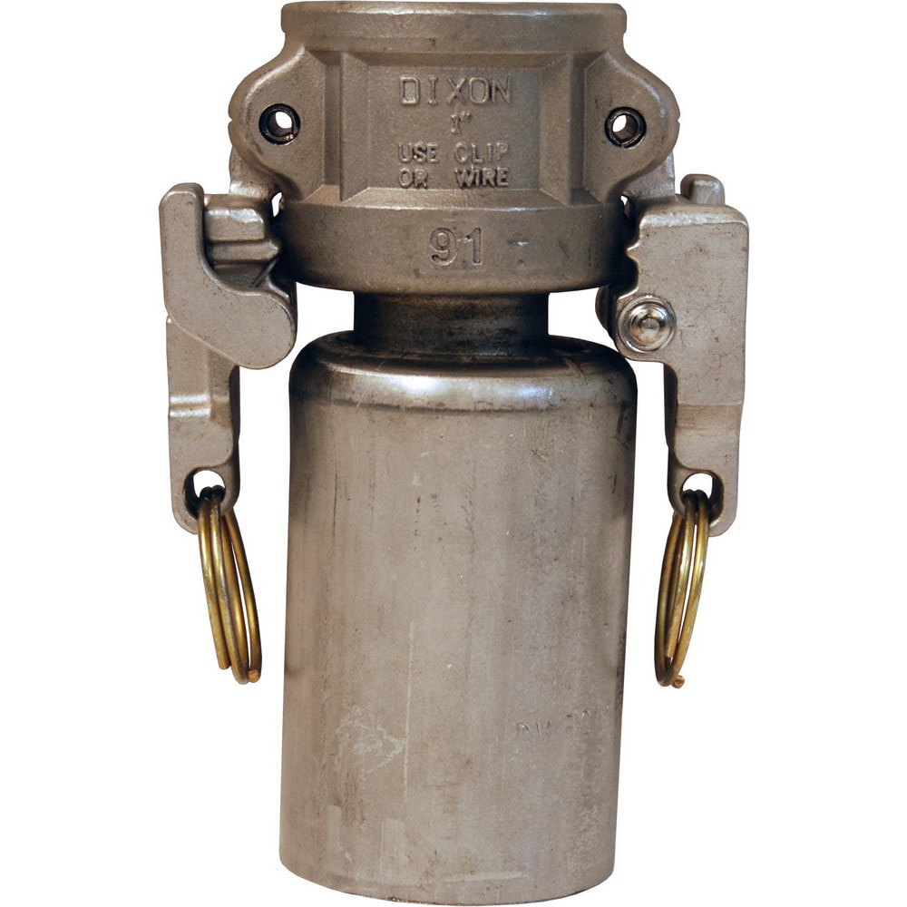 Suction & Discharge Hose Couplings; Type: Type C Coupler ; Coupling Type: Cam & Groove ; Coupling Descriptor: Swaged BossLock Coupler x Shank ; Material: Stainless Steel ; Coupler Size (Fractional Inch): 3/4 ; Thread Size: Non-Threaded