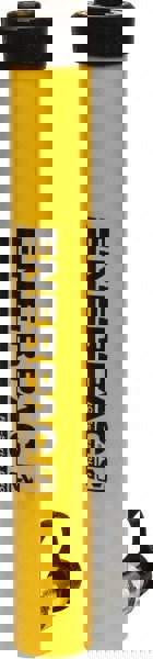 Portable Hydraulic Cylinder: Single Acting, 31.31 cu in Oil Capacity