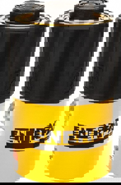 Portable Hydraulic Cylinder: Single Acting, 5.16 cu in Oil Capacity