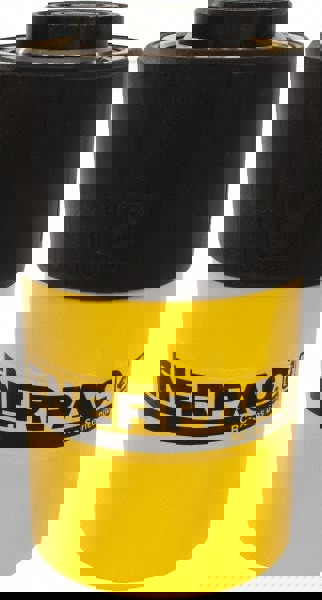 Portable Hydraulic Cylinder: Single Acting, 10.31 cu in Oil Capacity