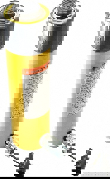 Portable Hydraulic Cylinder: Single Acting, 42.55 cu in Oil Capacity