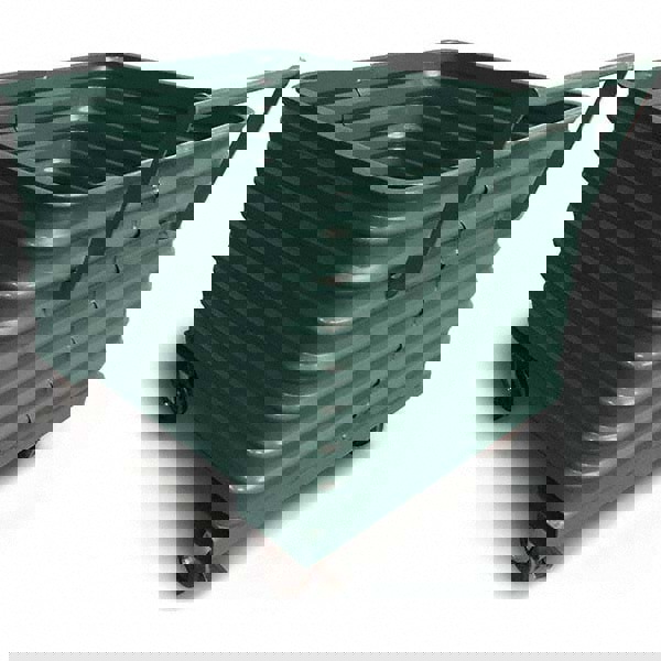 Steel Basket Truck: 4,000 lb Capacity, 34-1/2