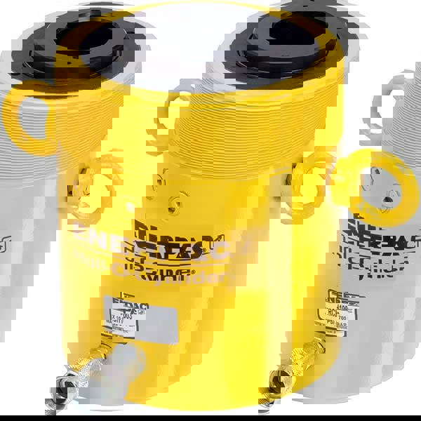 Compact Hydraulic Cylinder: Base Mounting Hole Mount, Steel