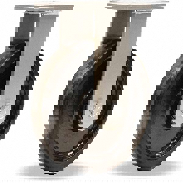 Rigid Top Plate Caster: Phenolic, 10