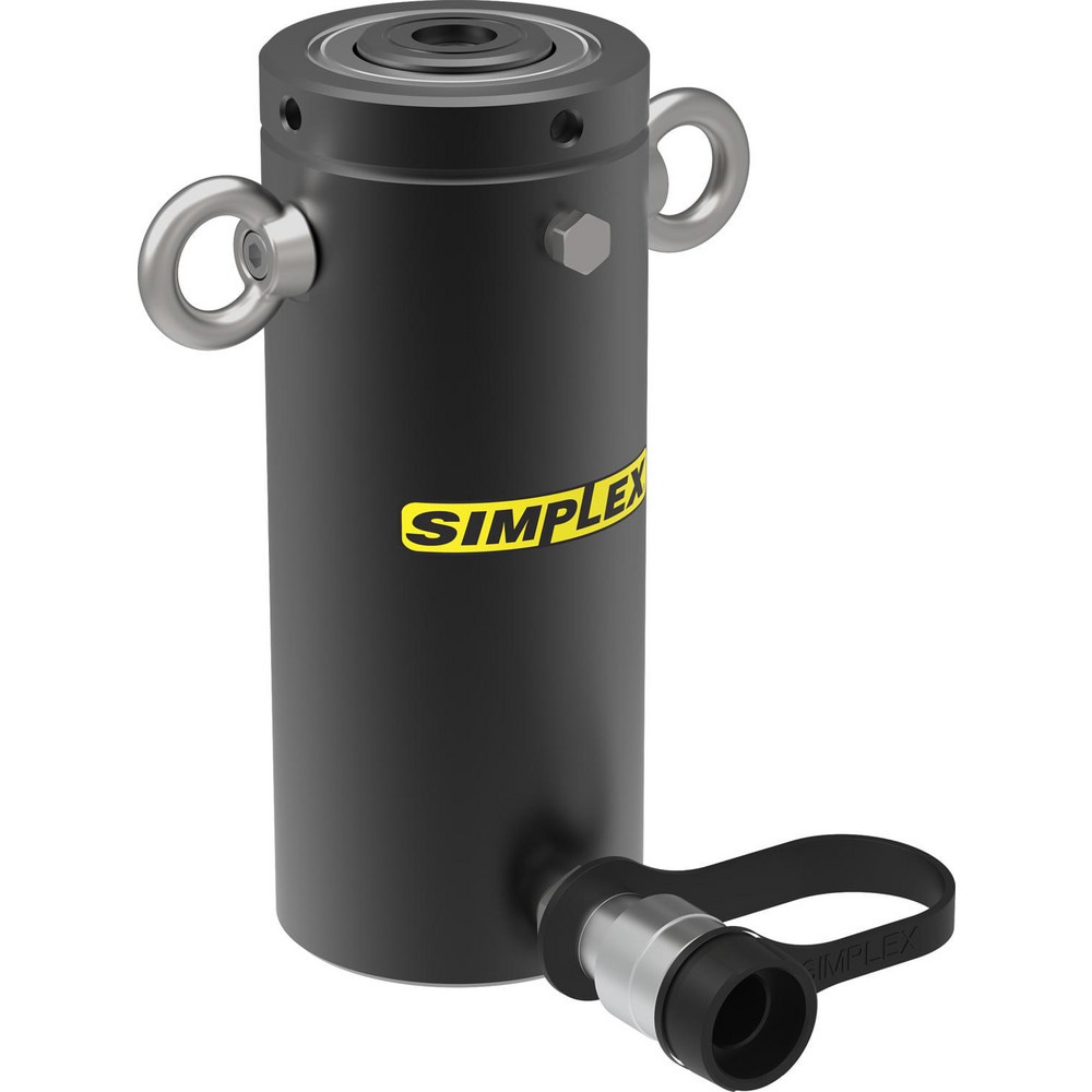 Portable Hydraulic Cylinders; Actuation: Single Acting ; Load Capacity: 34 ; Stroke Length: 5.91 ; Oil Capacity: 40.44 ; Cylinder Bore Diameter (Decimal Inch): 2.95 ; Cylinder Effective Area: 1