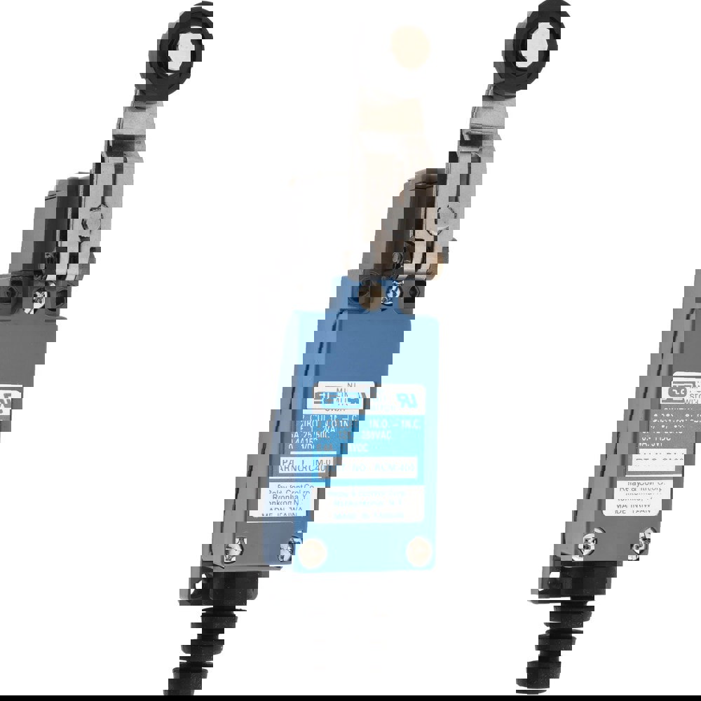 General Purpose Limit Switch: SPDT, NC, Roller Lever, Side