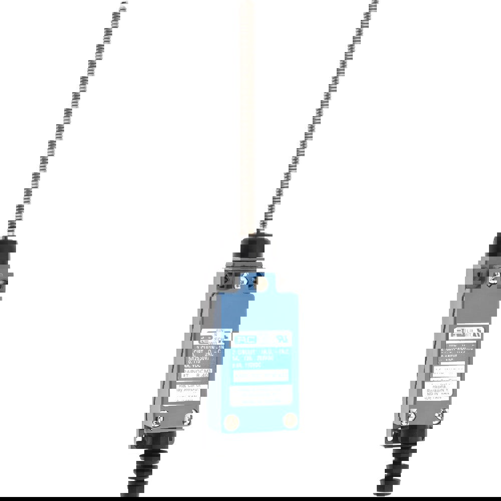 General Purpose Limit Switch: SPDT, NC, Coil Spring, Top