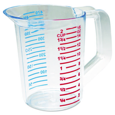 CUP,1 PT MEASURING,CLR