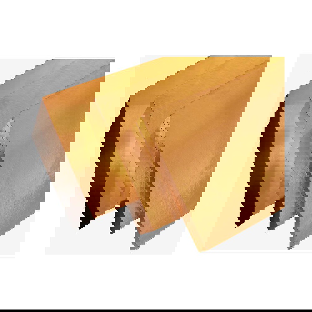 2 Inch Wide x 3/4 Inch Thick x 36 Inch Long, Brass Rectangular Bar