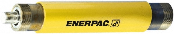 Portable Hydraulic Cylinder: Double Acting, 19.63 cu in Oil Capacity