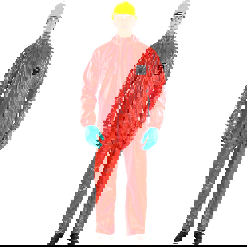 Disposable & Chemical Resistant Coveralls; Garment Type: Flame Retardant; Chemical Resistant ; Garment Style: Coveralls ; Size: Medium ; Material: Sontara; Wood Pulp; Polyester ; Closure Type: Double Zipper ; Number Of Pockets: 0.000