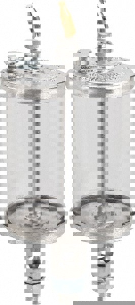 1 Outlet, Polymer Bowl, 0.47 L Manual-Adjustable Oil Reservoir