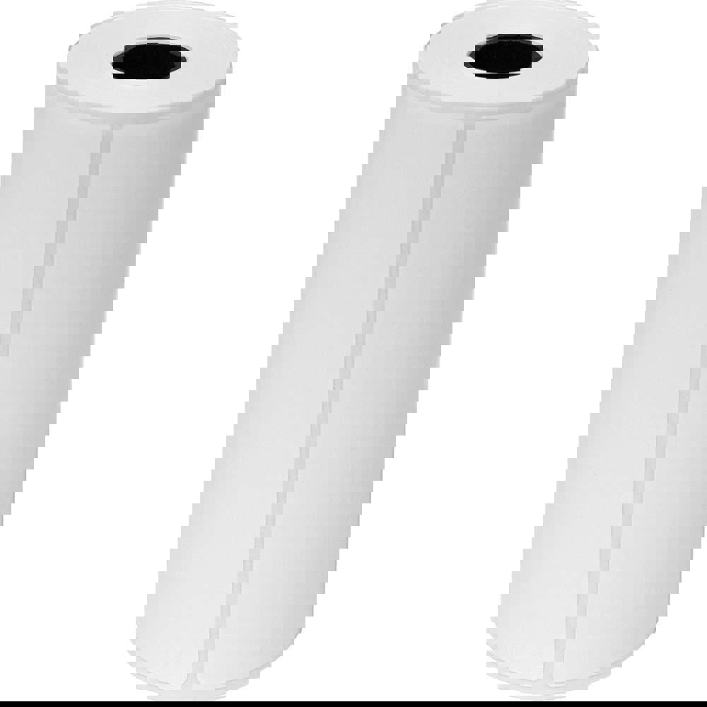 Label Ribbon: White, Paper