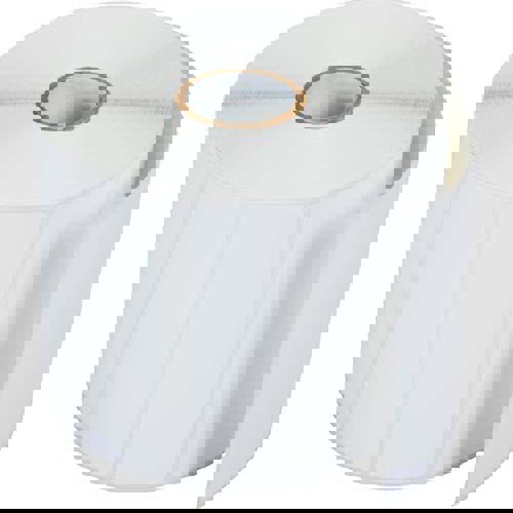 Label Ribbon: White, Paper