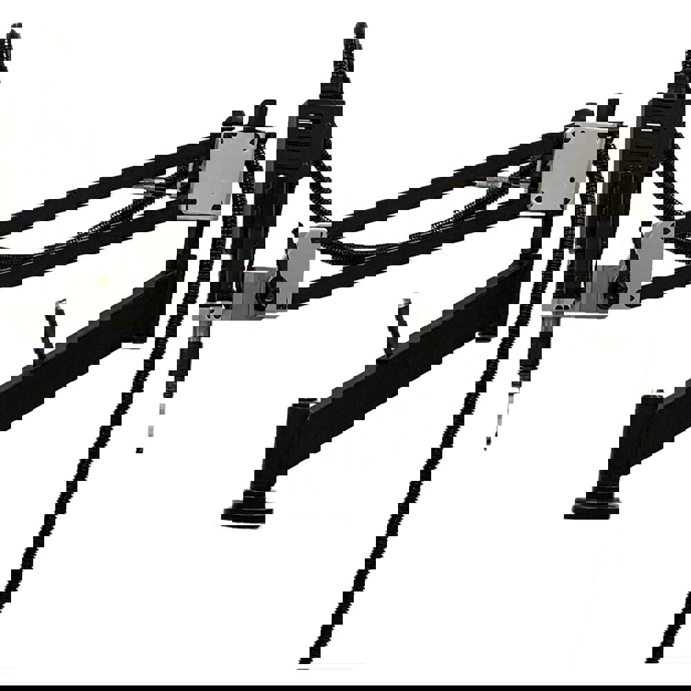 Electric Tapping Arms; Maximum Tapping Capacity in Aluminum (Inch): 1-1/2 ; Maximum Tapping Capacity in Mild Steel (Inch): 5/8 ; Maximum Tapping Capacity in Steel (Inch): 9/16 ; Arm Reach (Inch): 50 ; Torque (Ft/Lb): 59.0000 ; Voltage: 110V