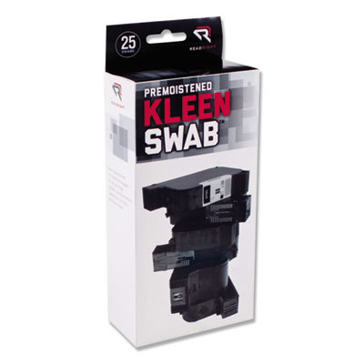 CLEANER, SWABS, 25 / BX