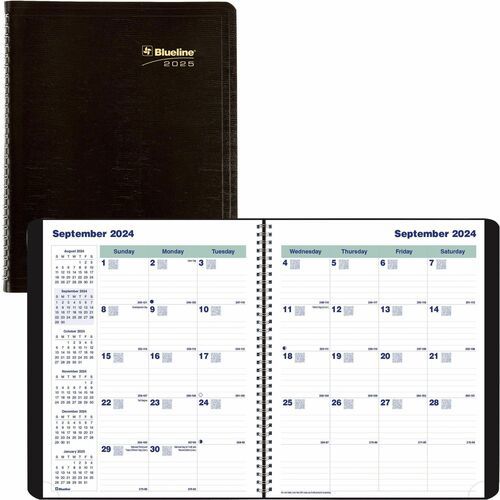 PLANNER,RY25,9X7,BLK