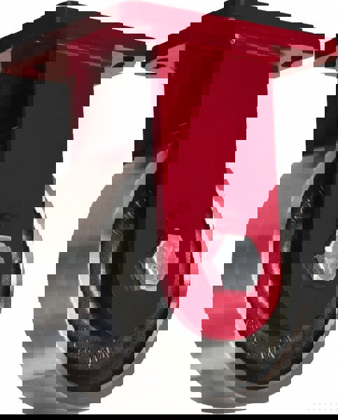 Rigid Top Plate Caster: Forged Steel, 6