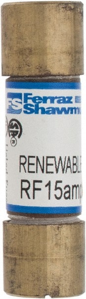 Cylindrical Fast-Acting Fuse: H, 15 A, 2