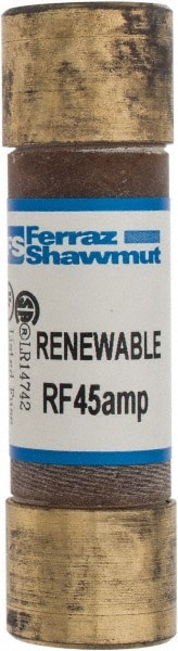 Cylindrical Fast-Acting Fuse: H, 45 A, 3