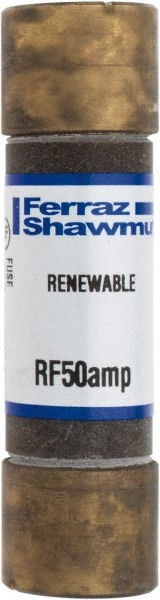 Cylindrical Fast-Acting Fuse: H, 50 A, 3