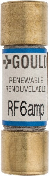 Cylindrical Fast-Acting Fuse: H, 6 A, 2