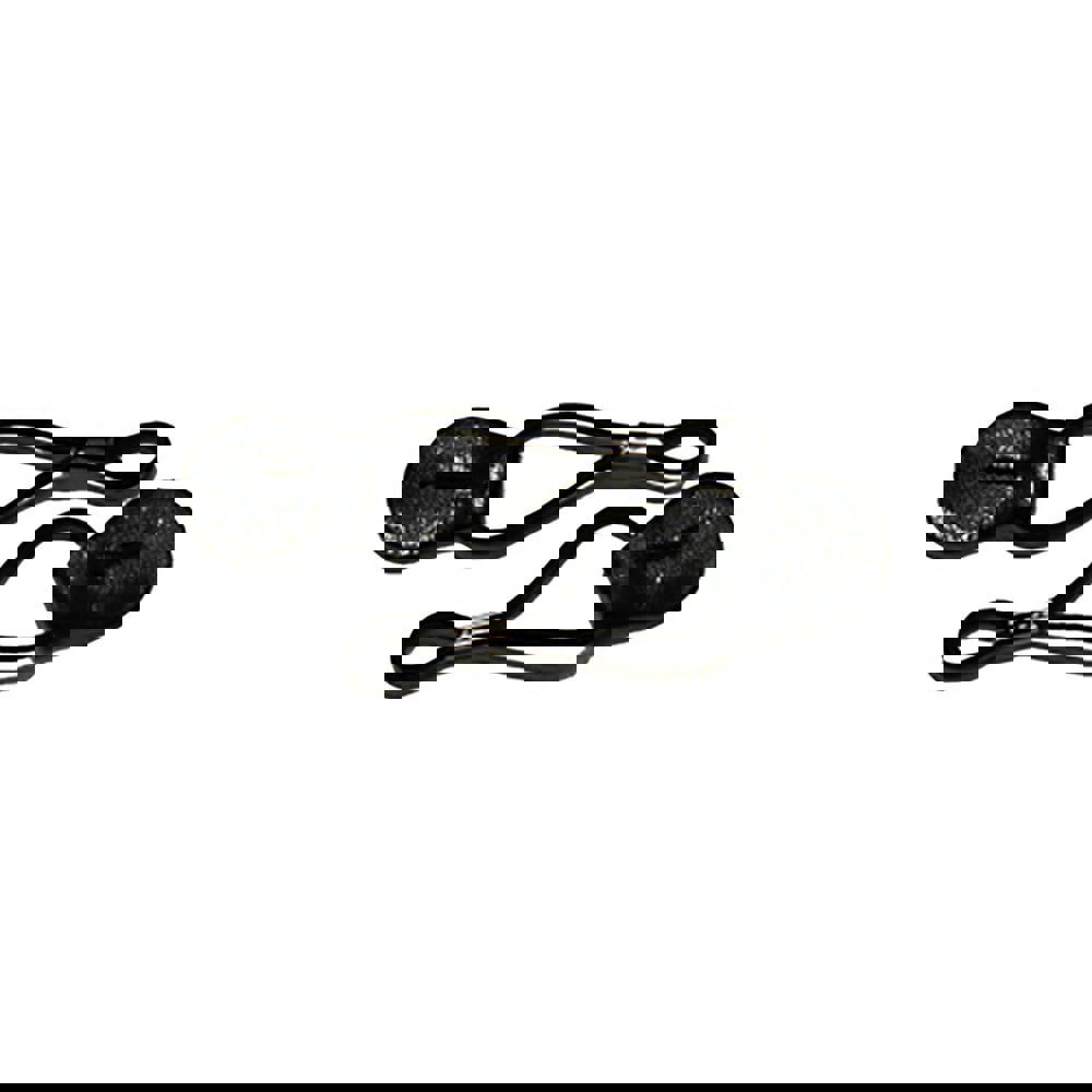 Shoe & Boot Laces; Type: Boot ; Color: Black ; Length: 5.5000 ; Material: Elastic; Polyester; Latex; Polyurethane ; Fire-resistant: No ; UNSPSC Code: 53111600