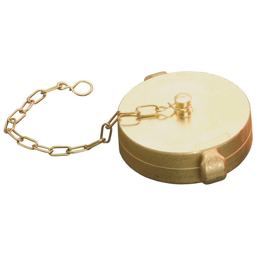Brass & Chrome Pipe Fittings; Fitting Type: Brass Cap ; Fitting Size: 1-1/2 ; End Connections: NST ; Connection Type: Threaded ; Pressure Rating (psi): 175 ; Fitting Shape: Straight