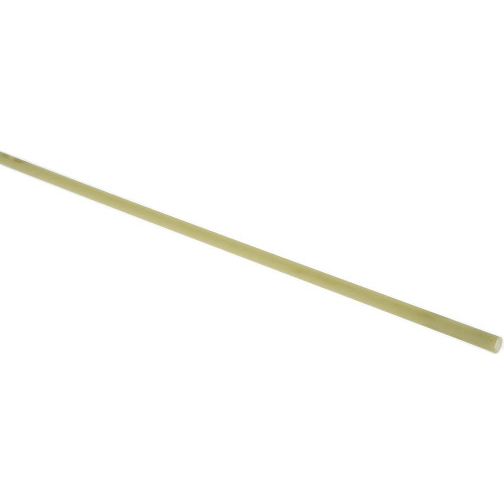 Plastic Rod: Epoxyglass Laminate (G10 & FR4), 4' Long, 3/8