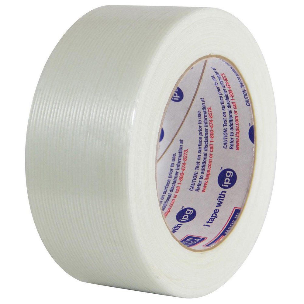 Filament & Strapping Tape; Type: Filament Tape ; Color: Clear ; Width (mm - 2 Decimals): 18 ; Width (Inch): 0.7 ; Thickness (mil): 6.2 ; Length (Yards - 2 Decimals): 59.93